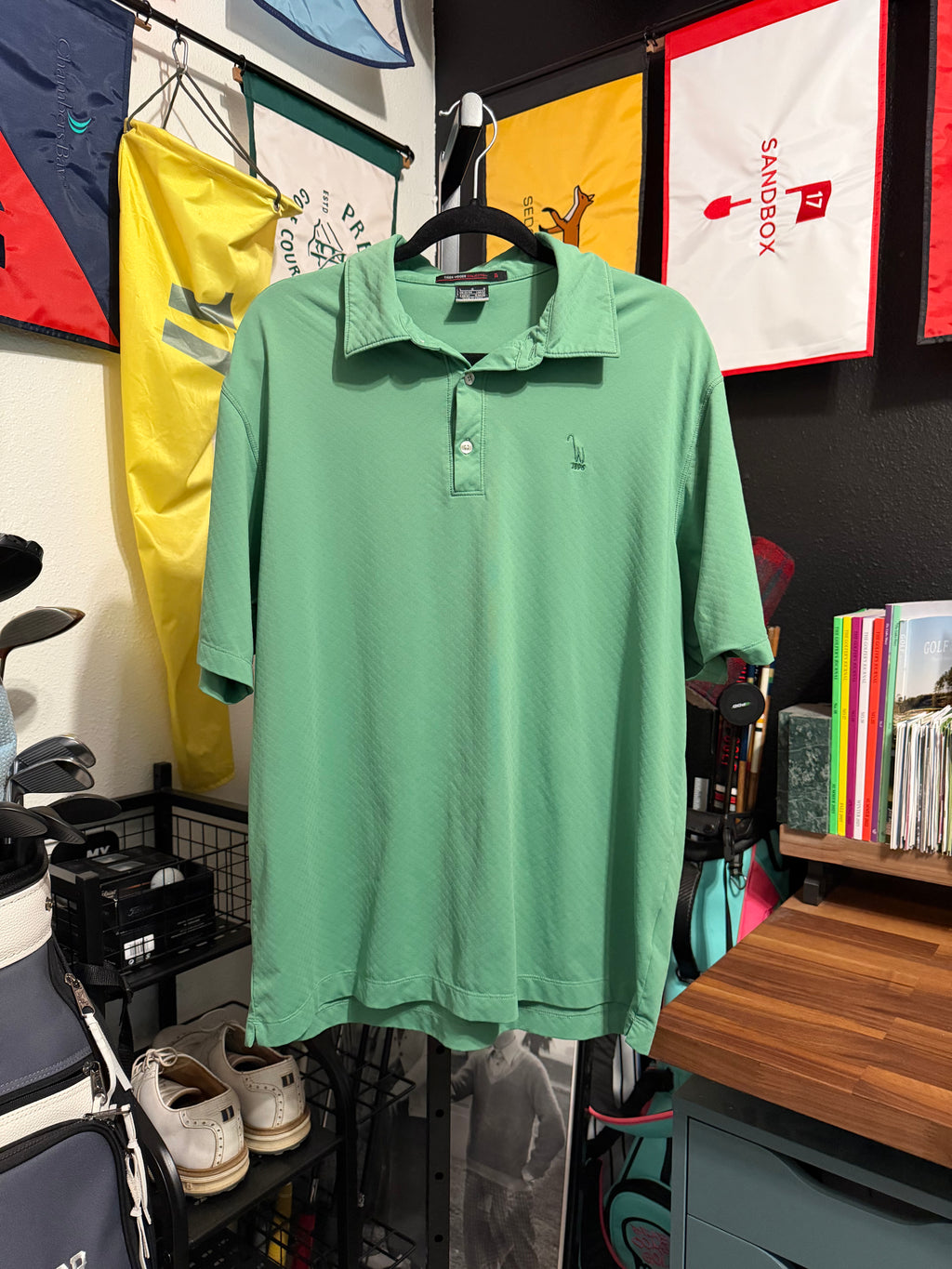 Nike Tiger Woods Collection Waverly Logo Polo - Large