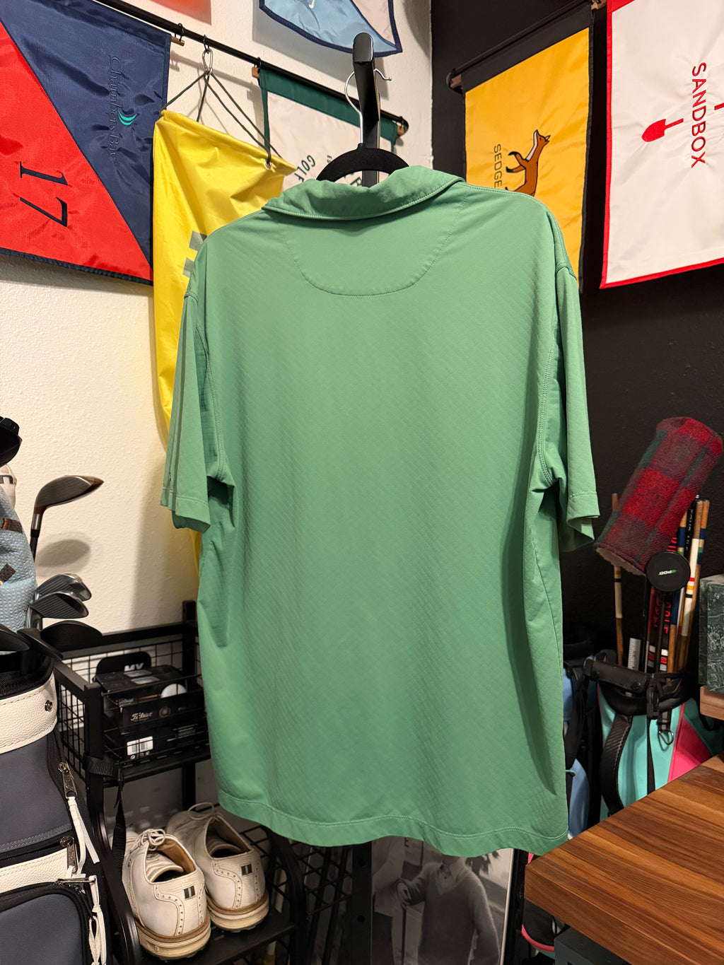 Nike Tiger Woods Collection Waverly Logo Polo - Large