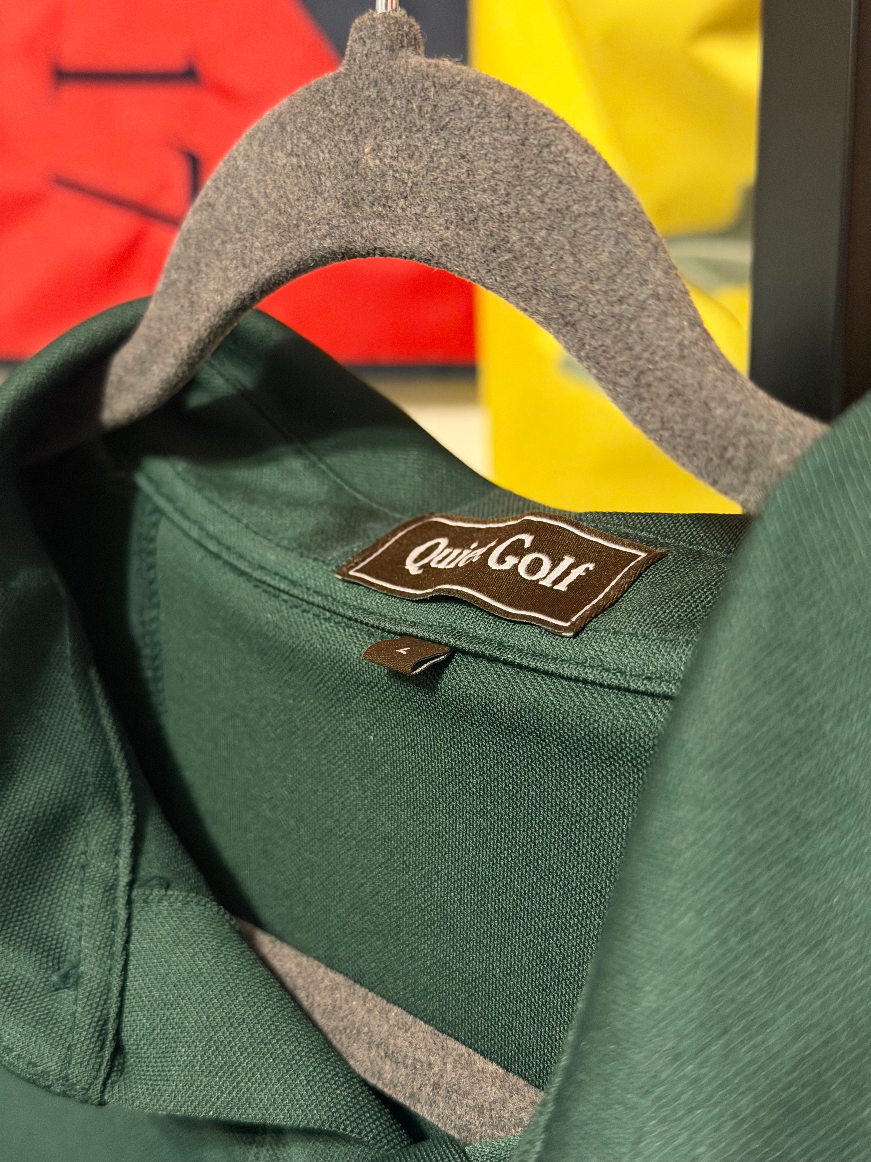 Quiet Golf Emerald Green Polo - Large